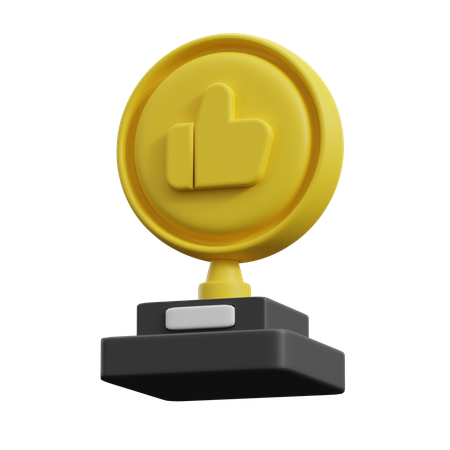 Comme un trophée  3D Icon