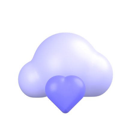 Comme un nuage  3D Icon