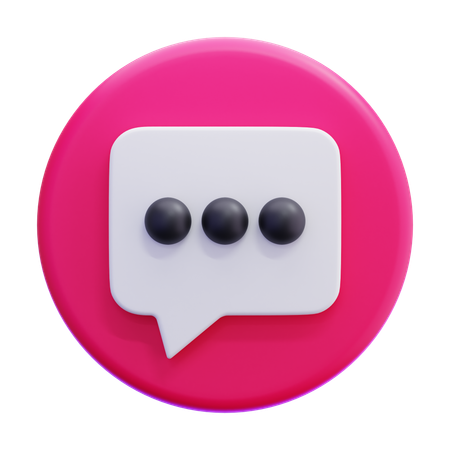 コメント  3D Icon