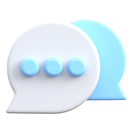 Comment  3D Icon