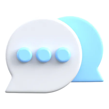 Comment  3D Icon