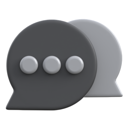 Comment  3D Icon