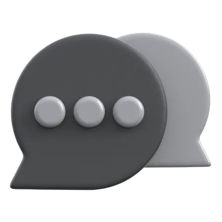 Comment  3D Icon