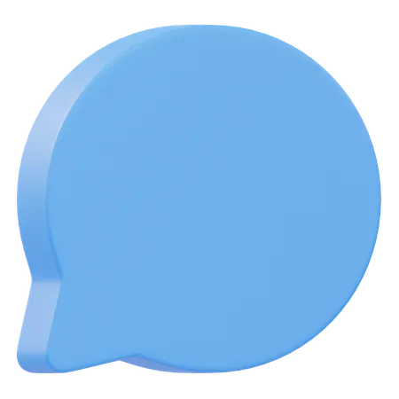 Comment  3D Icon