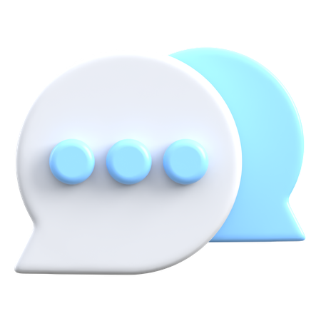 Comment  3D Icon