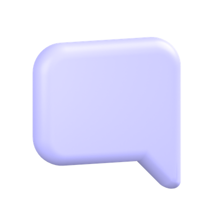 Comment Alt  3D Icon