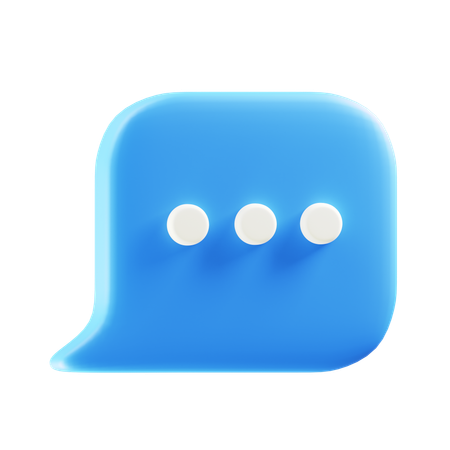 Comment Alt Dots  3D Icon