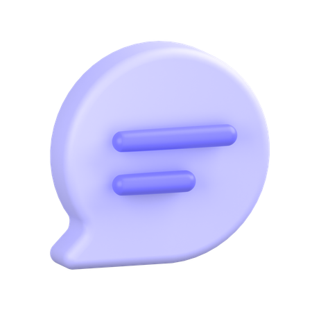 Comment Lines  3D Icon