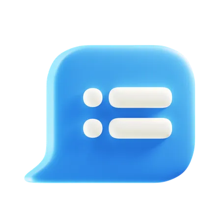 Comment Notes  3D Icon