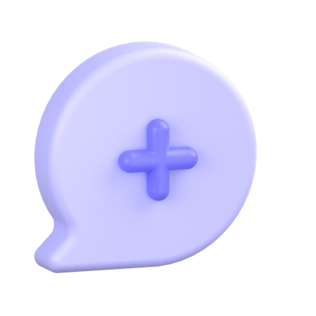 Comment Plus  3D Icon