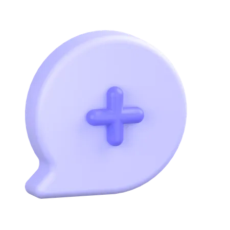 Comment Plus  3D Icon