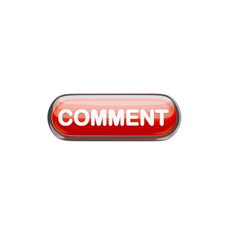 Commentaire  3D Icon