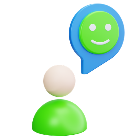 Commentaire positif  3D Icon