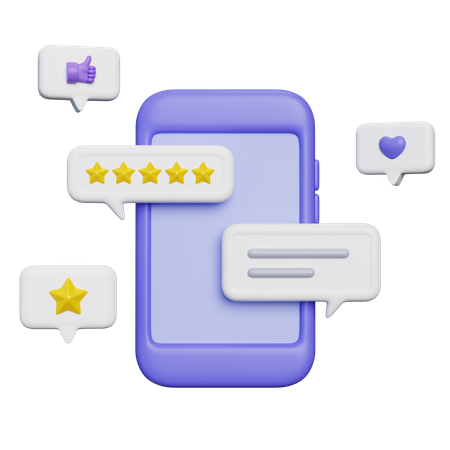 Commentaires en ligne  3D Icon
