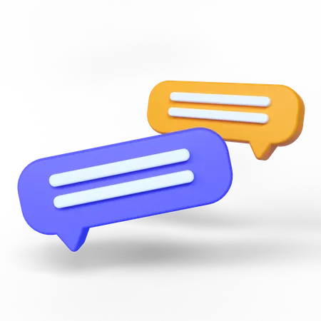 Comments  3D Icon