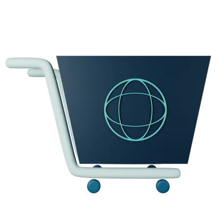 Commerce électronique  3D Icon