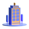 3d building logo