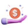 commission money emoji 3d