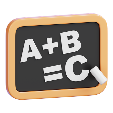 Tableau d'école  3D Icon