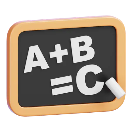 Tableau d'école  3D Icon