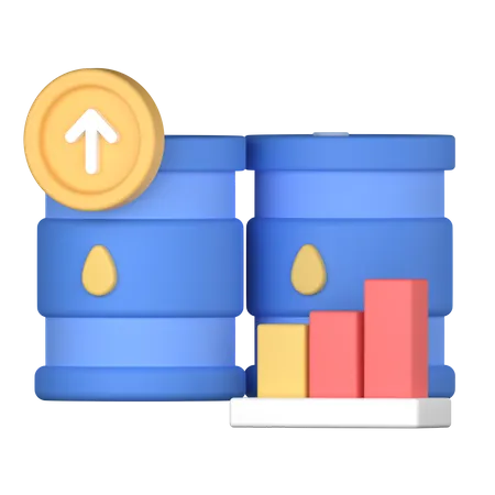 Commodity price  3D Icon