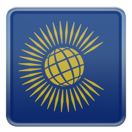 Commonwealth of Nations Flag  3D Flag