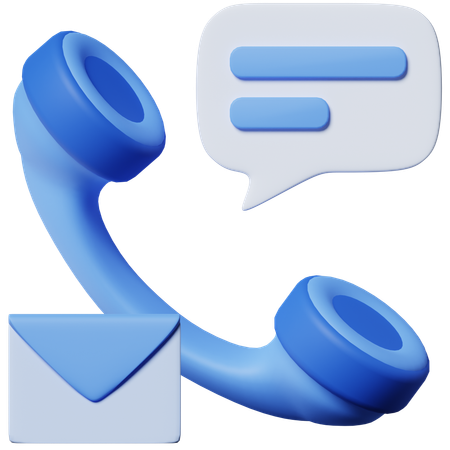 Communication  3D Icon