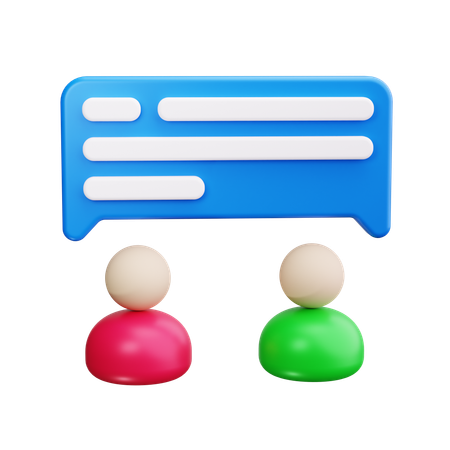 Communication  3D Icon