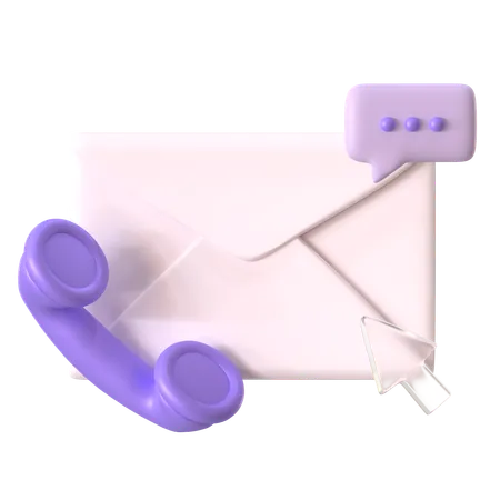 Communication  3D Icon