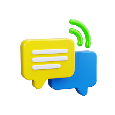 Communication  3D Icon