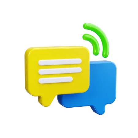 Communication  3D Icon