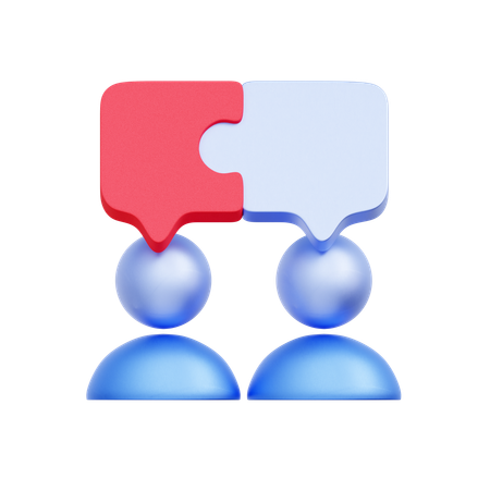 Communication Dialogue  3D Icon