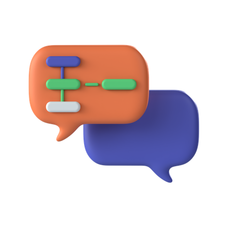 Communication Plan  3D Icon