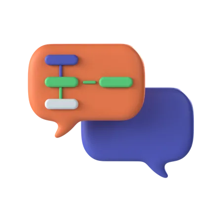 Communication Plan  3D Icon