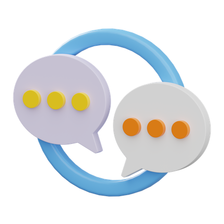 Communication  3D Icon