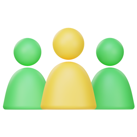 Community  3D Icon