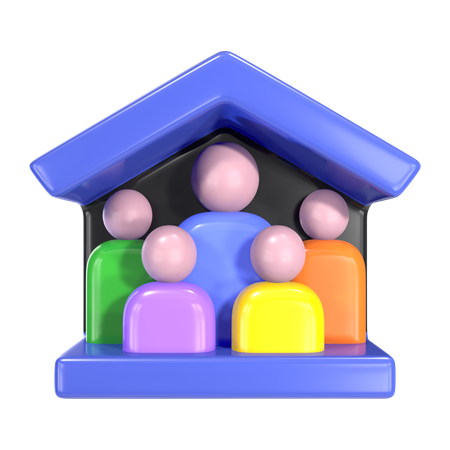 Community Center  3D Icon