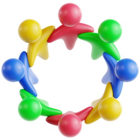 Community Circle  3D Icon