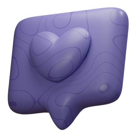 Como coração  3D Icon
