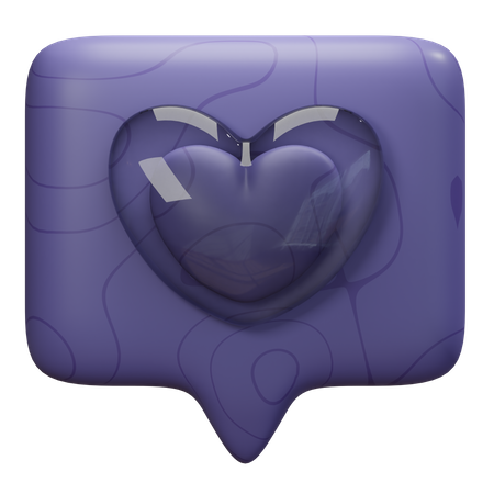 Como coração  3D Icon