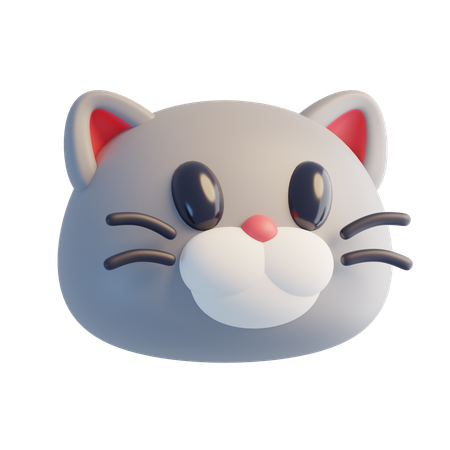 Cara de Gato  3D Icon