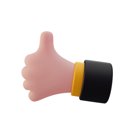 Como gesto de mão  3D Icon