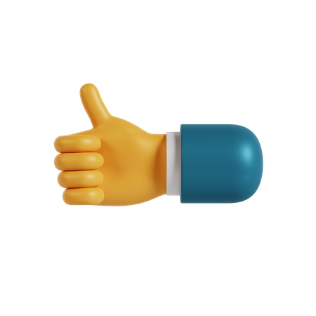Como gesto de mão  3D Icon