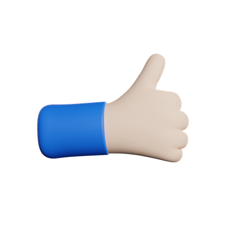 Como gesto de mão  3D Icon