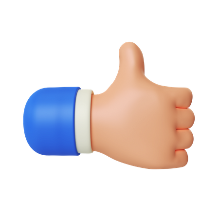 Como gesto de mão  3D Icon