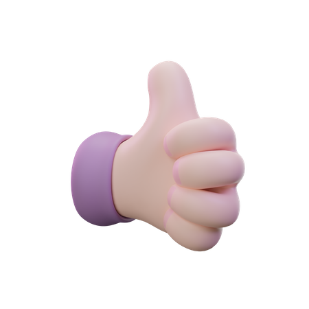 Como gesto de mão  3D Icon