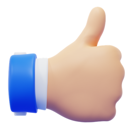 Como gesto de mão  3D Icon