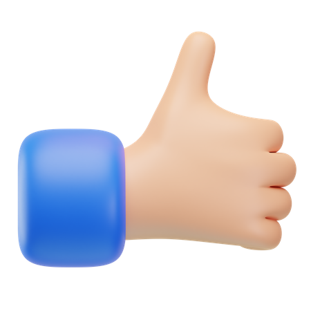 Como gesto de mão  3D Icon