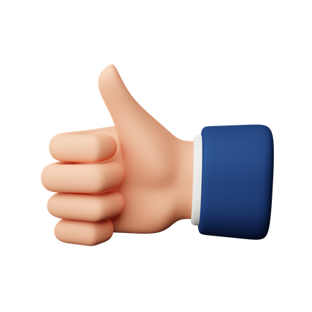 Como gesto de mão  3D Icon