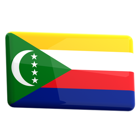 Comores  3D Icon